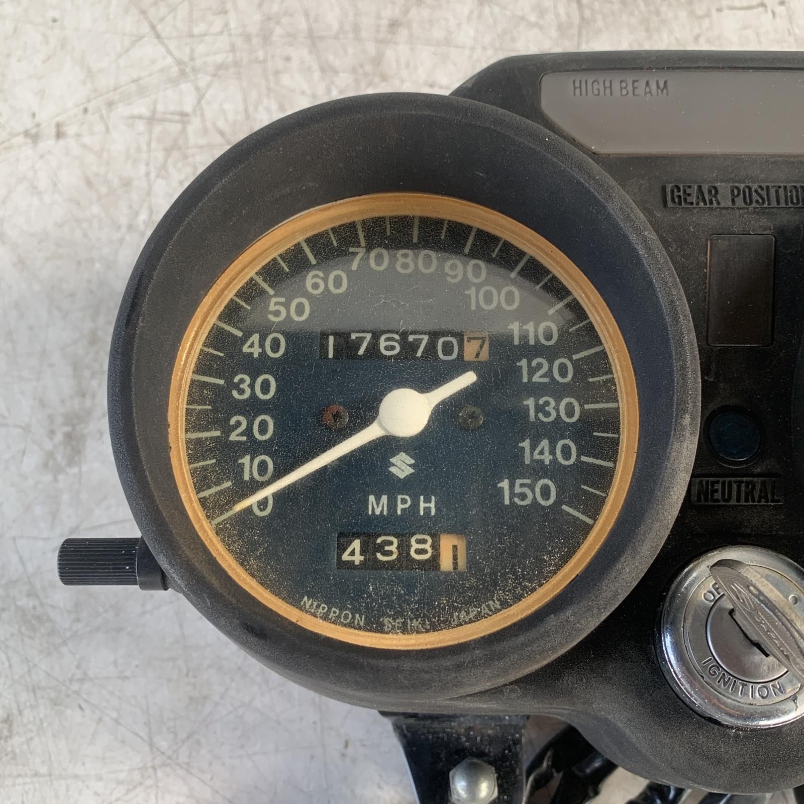 スズキ GT550 SUZUKI GT550 メーター 当時物 スズキ GT380 GT750 (24