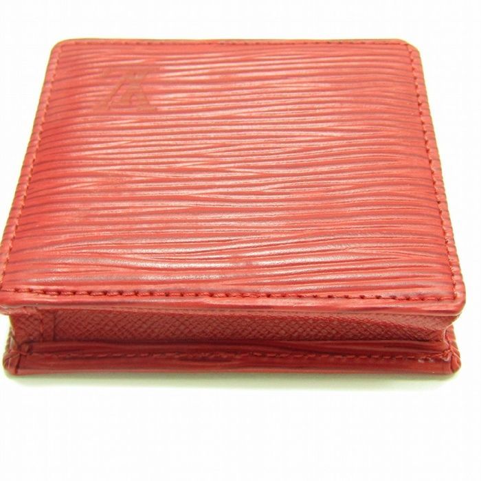 美品 ルイヴィトン ポルトモネボワット コインケース エピ 赤 併売商品