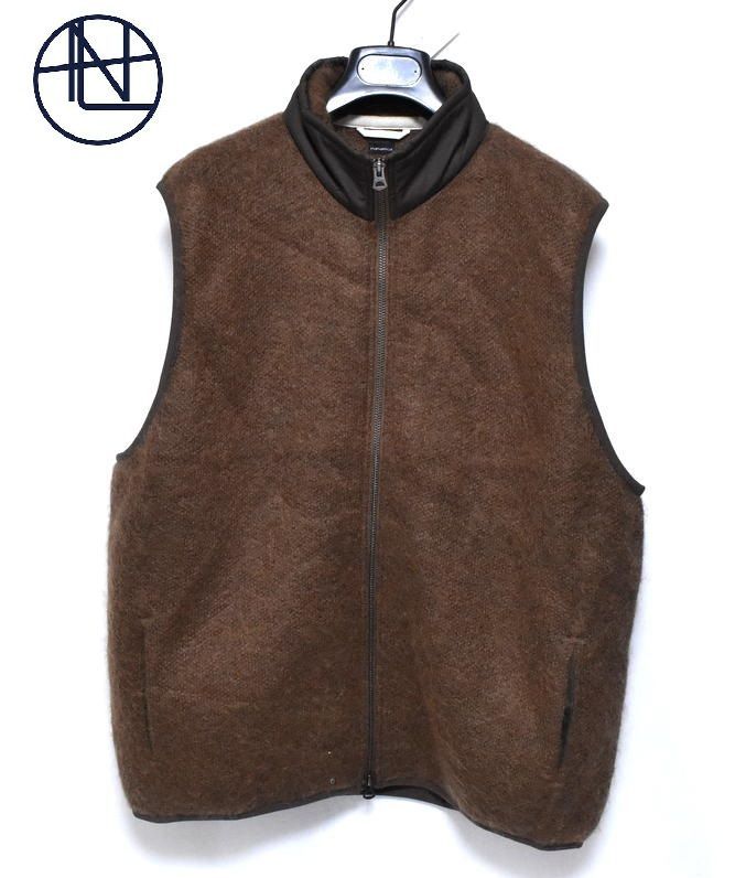 nanamica Zip-Up Mohair Vest S L S24FN030 ナナミカ モヘア ベスト モヘヤ