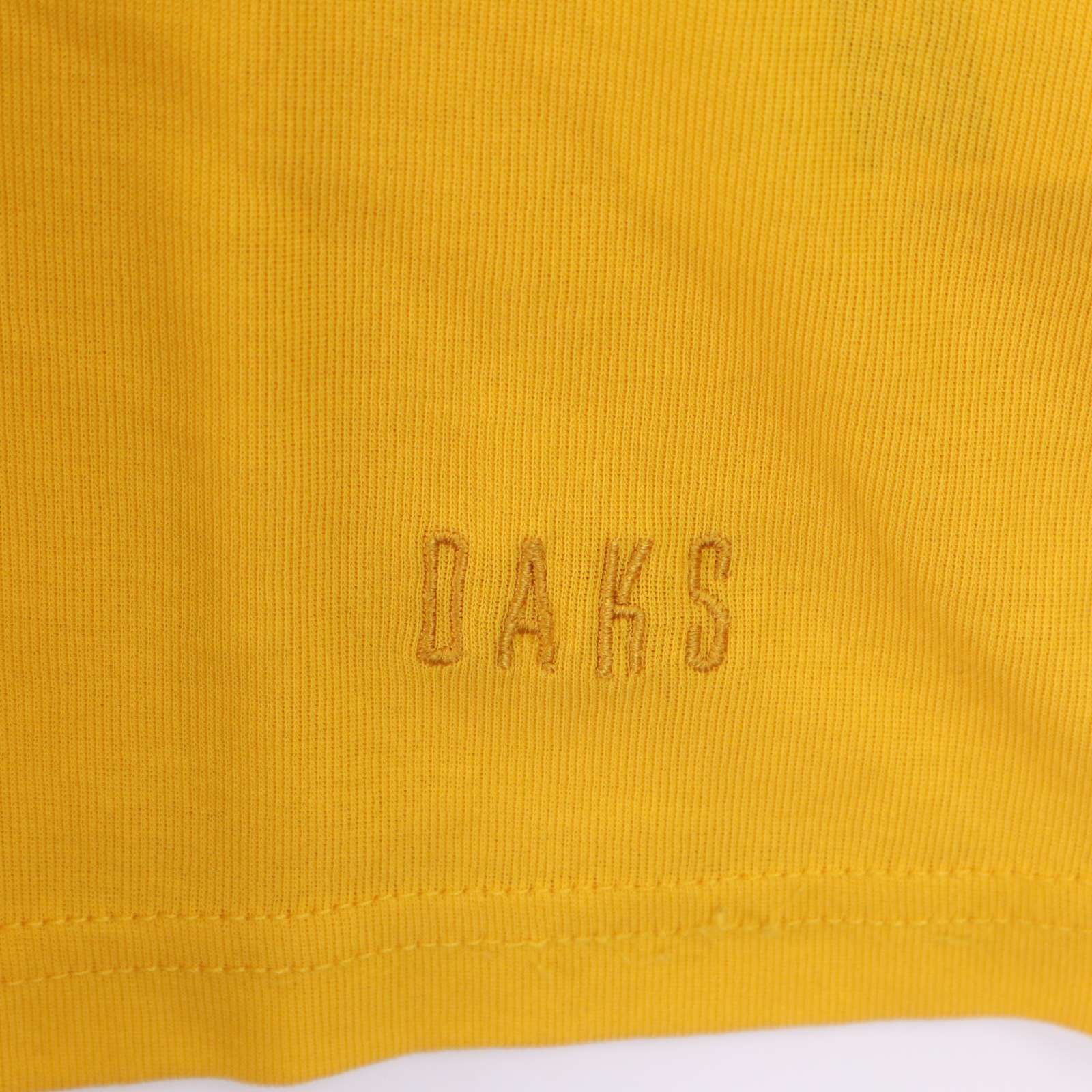新品 未使用】 DAKS ダックス 春夏 チェック スクエアネック