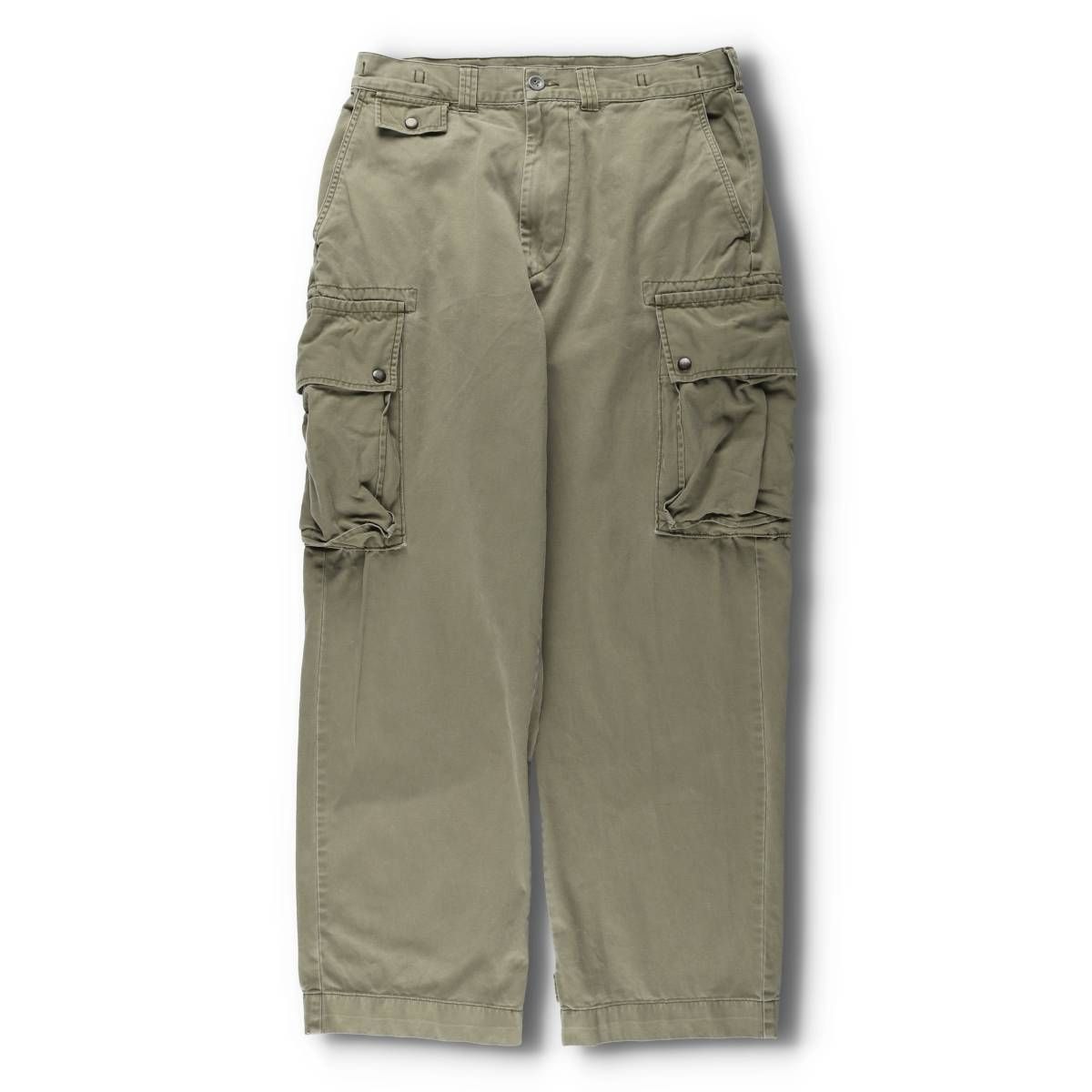 古着 90年代 ラルフローレン Ralph Lauren POLO by Ralph Lauren M-47タイプ ミリタリー カーゴパンツ メンズw34相当|evb029698