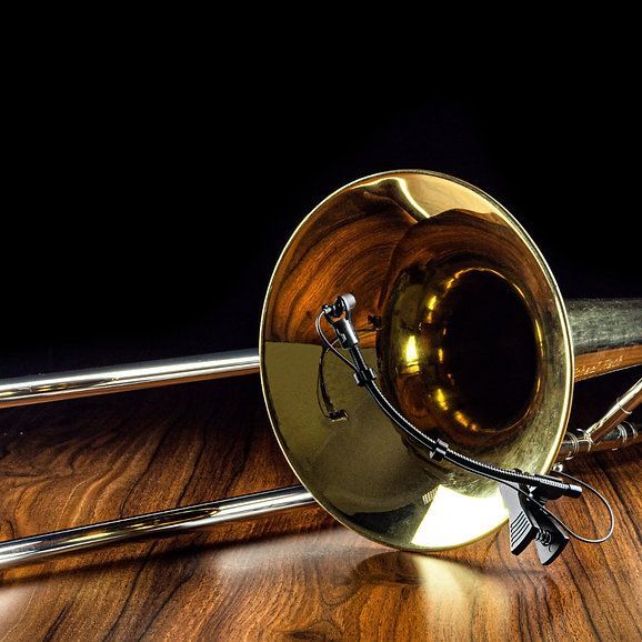 Seruniaudio | SEM-02 Microphone with Clip for Trumpet - Saxophone トランペット サックス用 外付けマイク トロンボーン ホルン フレンチホルンにも対応