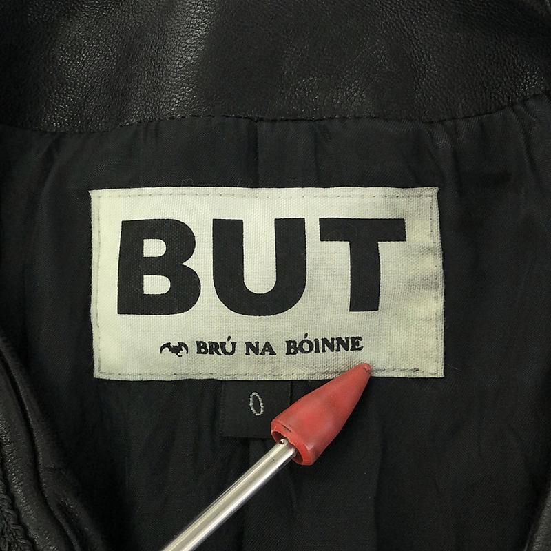 BRU NA BOINNE / ブルーナボイン | BRITT チャイナボタン ラムレザー