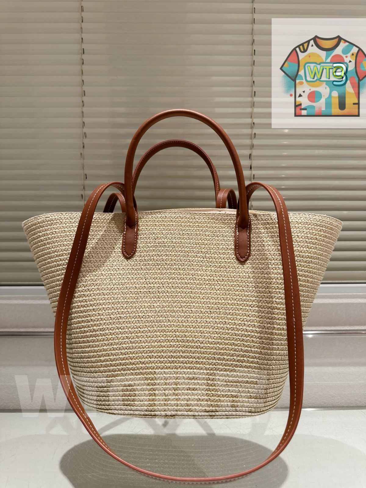 今日WTO】Prada プラダ 藪編みショッピングバッグ フライング