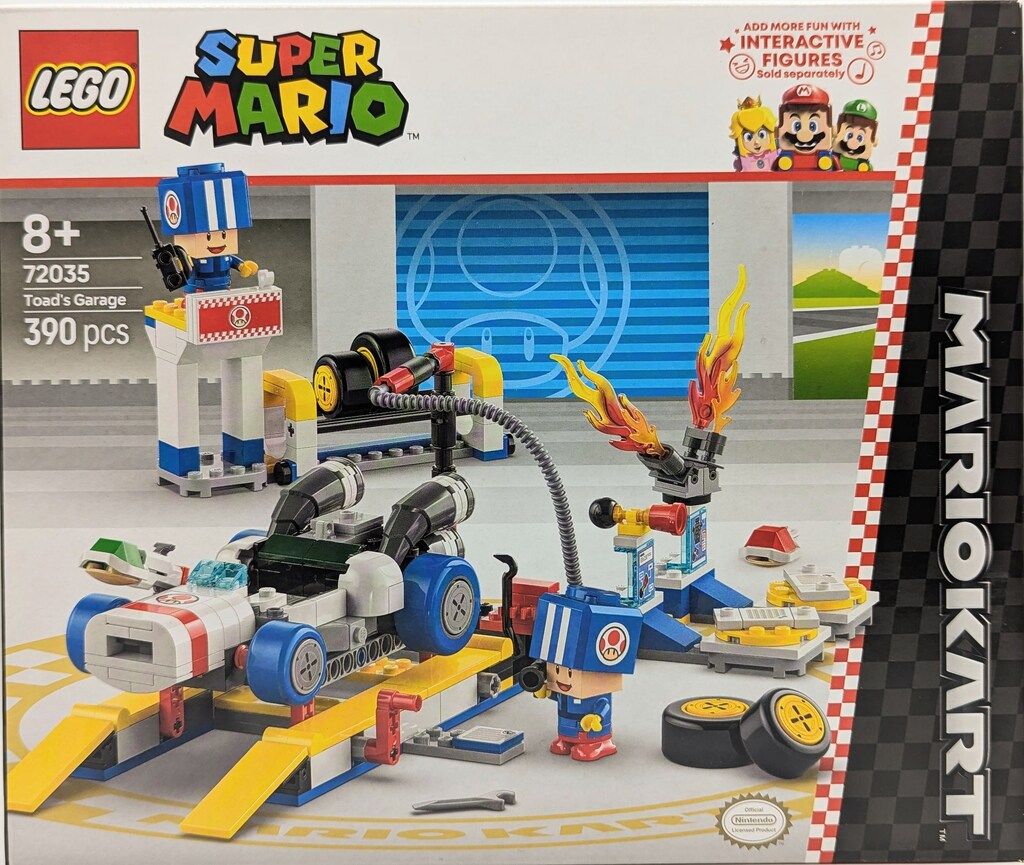LEGO MARIOKART キノピオのガレージ 72035 - メルカリ