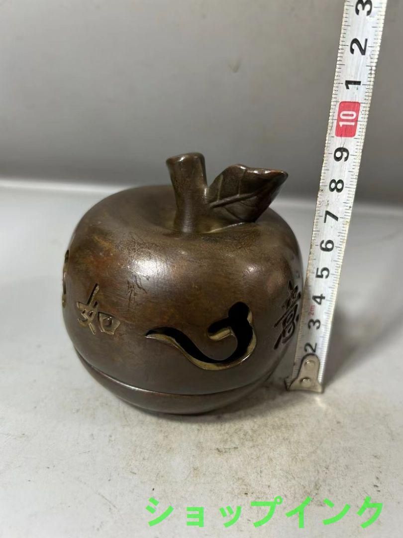 銅 細工 透かし彫り蓮華香炉 室内アロマ炉 茶道具 香道具 装飾品 工芸品 置物 銅 細工 香炉 蓮華薫香炉 盤香炉 茶室焚香炉 茶道具 香道具 工芸
