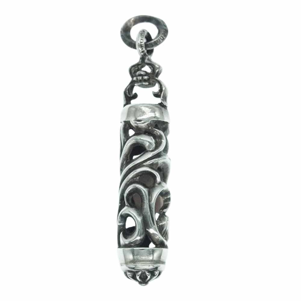 CHROME HEARTS クロムハーツ 原本無 OLD ROLLER ローラー ペンダント シルバー ネックレス トップ シルバー系