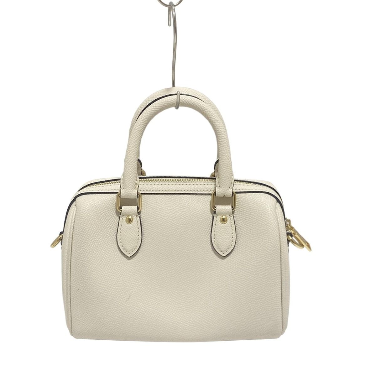 COACH(コーチ) ハンドバッグ - CH157 白 ミニバッグ レザー ホワイト