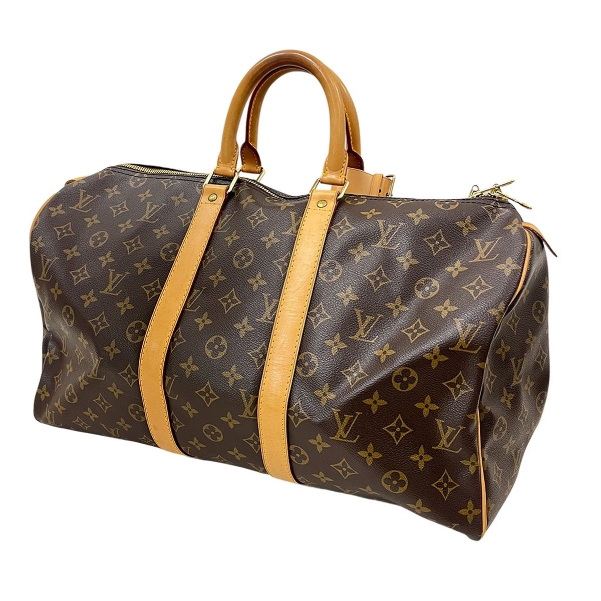 LOUIS VUITTON ルイヴィトン キーポル45 彩っ モノグラム ボストン 