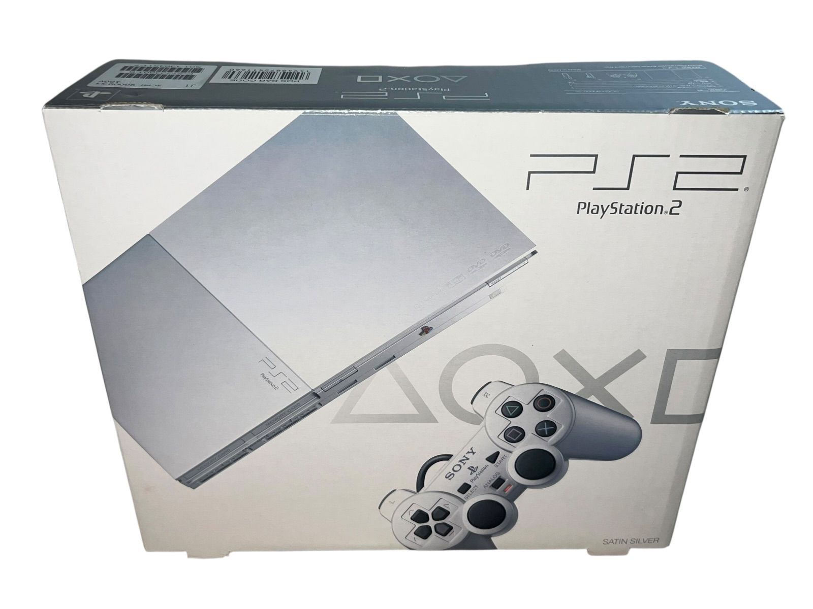 PS2 scph-90000 シルバー PS2 Slim Console SCPH-90000 SS Tested System Silver Playstation 2