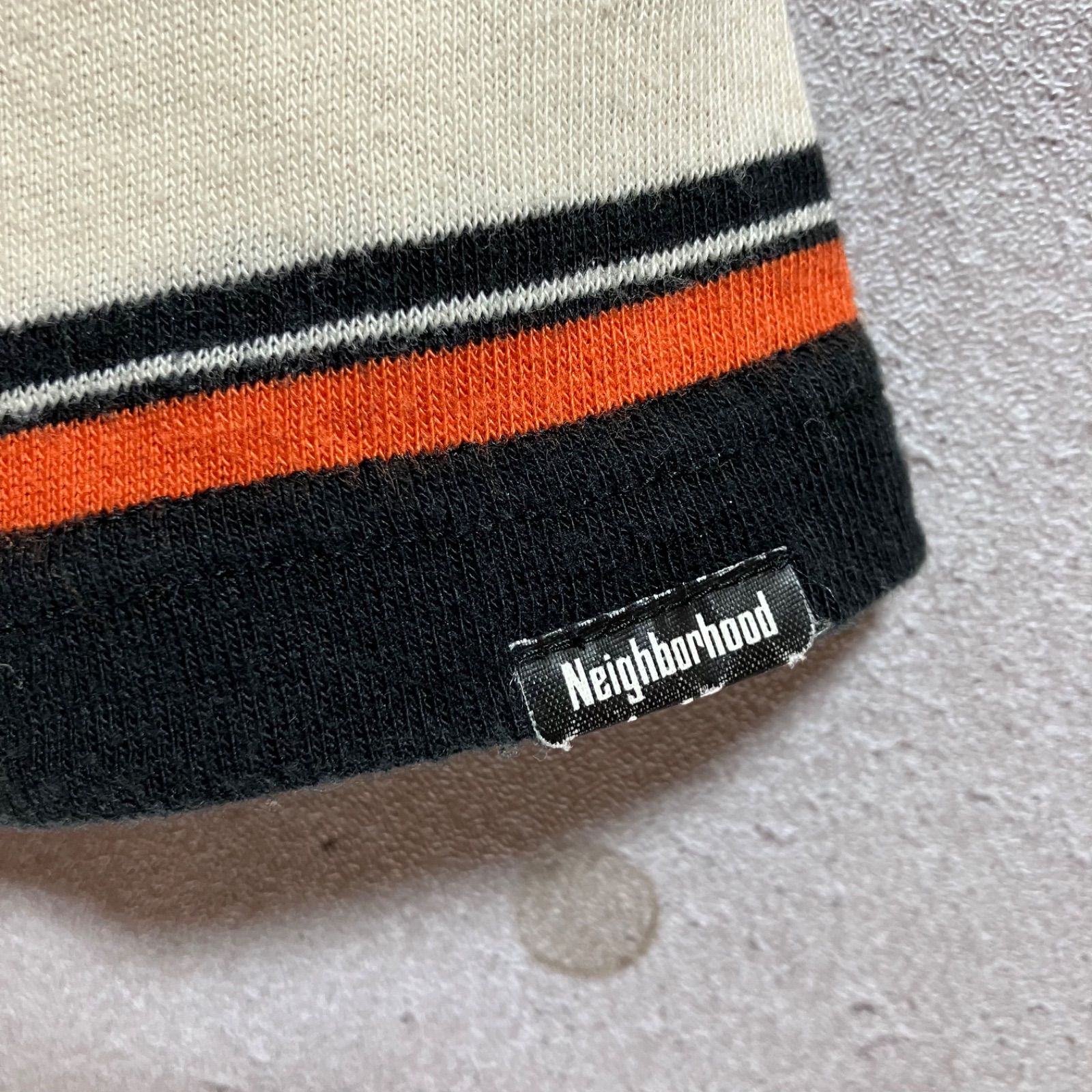希少 NEIGHBORHOOD ネイバーフッド 太 ボーダー Tシャツ 半袖 トップス 