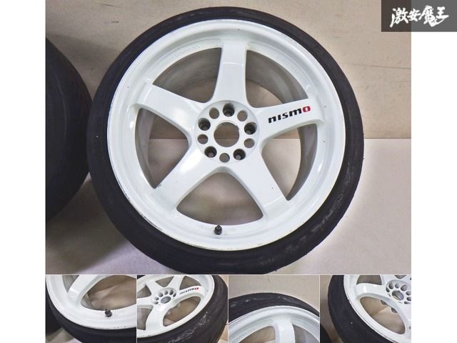 ○希少 NISMO ニスモ LM GT4 ホワイト 18インチ 10.5J +12