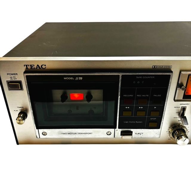 ジャンク　希少　TEAC FF-70 カセットデッキ ティアック ジャンク 希少 TEAC FF-70 カセットデッキ ティアック - メルカリ