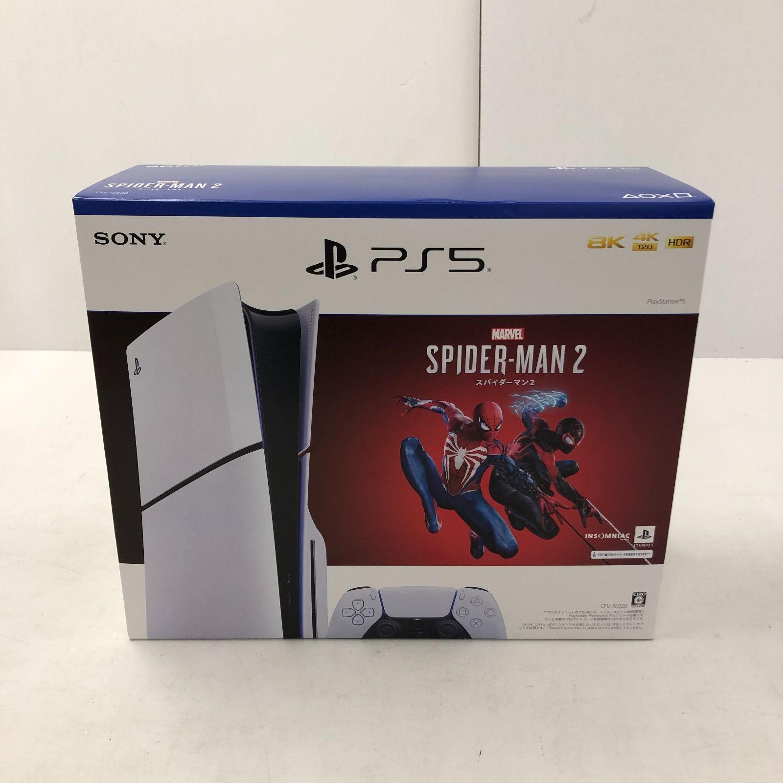 新品未開封 プレイステーション5 PS5 本体 スパイダーマン2 限定