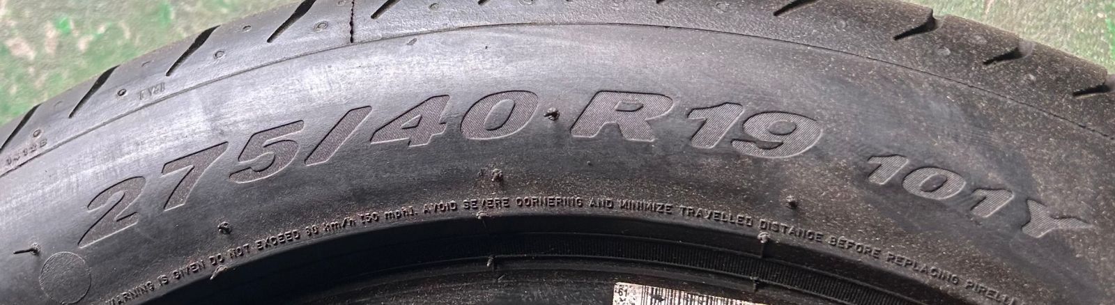 優しい 製造 溝6分山 PIRELLI P ZERO 2本 275 40R19 ランフラット ASP3232