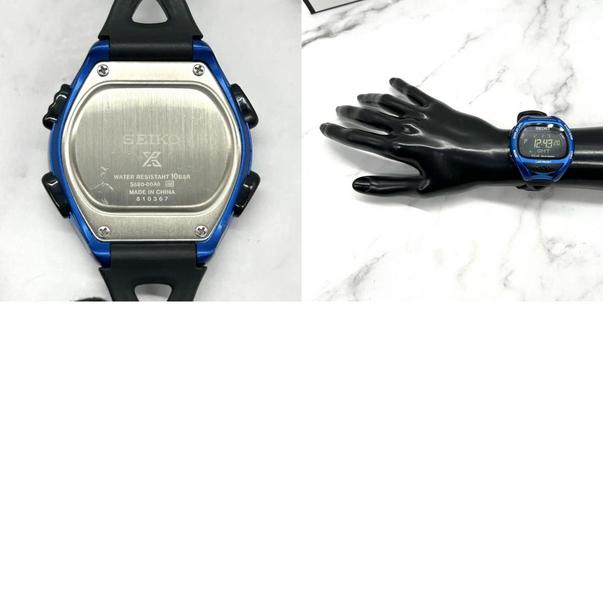 未使用　SEIKO セイコー　 スーパーランナーズ　S680 SEIKOプロスペックス スーパーランナーズS680の時刻修正 | 時計