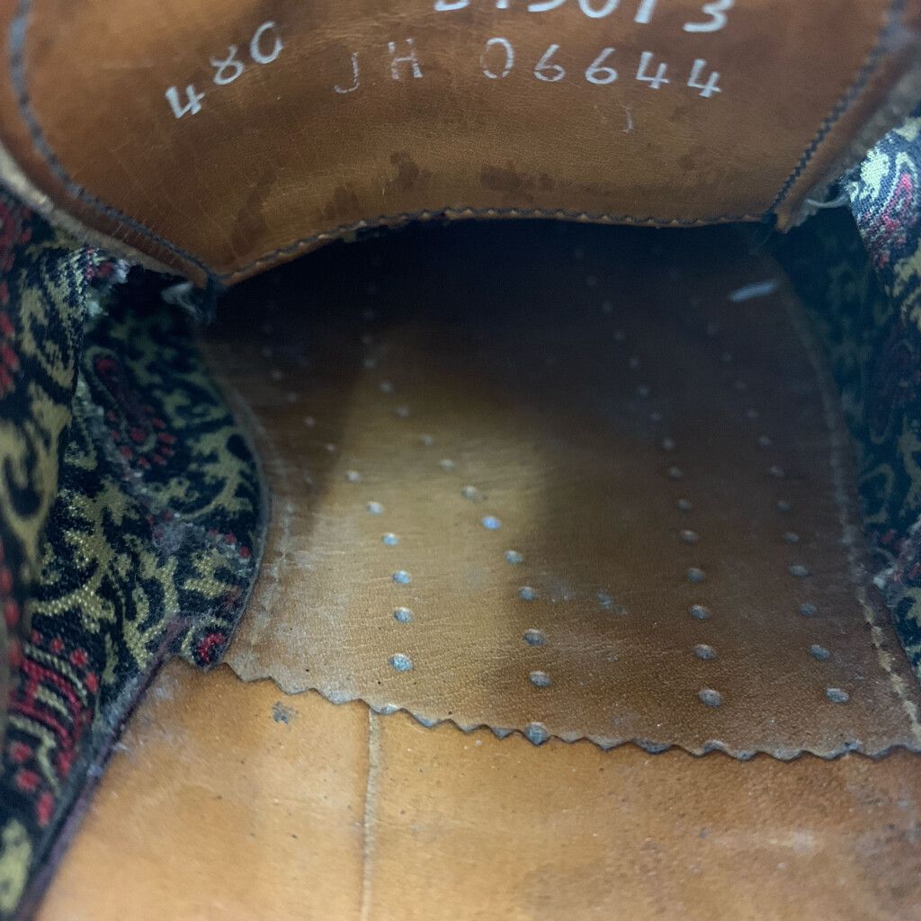60年代 Bootmaster BY THOM McAN Uチップ レザーシューズ ブラウン