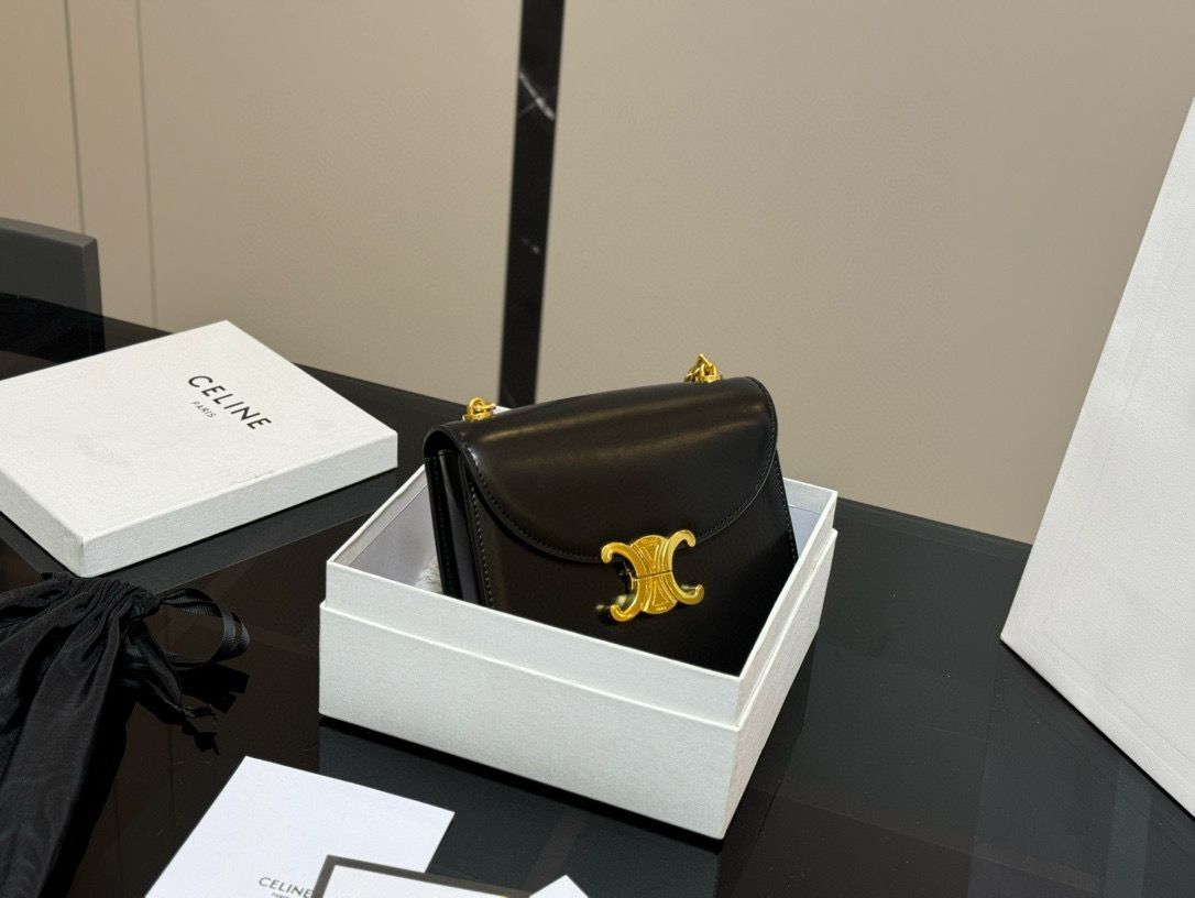 Celine★トリオンフ ミニボックスバッグ Celine] トリオンフ ミニバッグ - 専用ボックス付き | セリーヌ