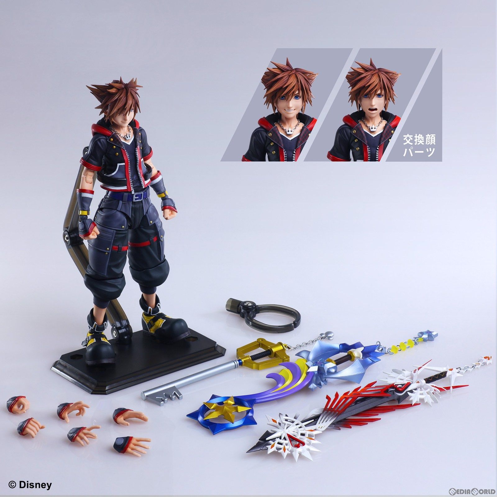未開封 キングダムハーツ II プレイアーツ改 ソラ フィギュア PLAY ARTS改(プレイアーツ改) ソラ Ver.2 DX版 キングダムハーツ