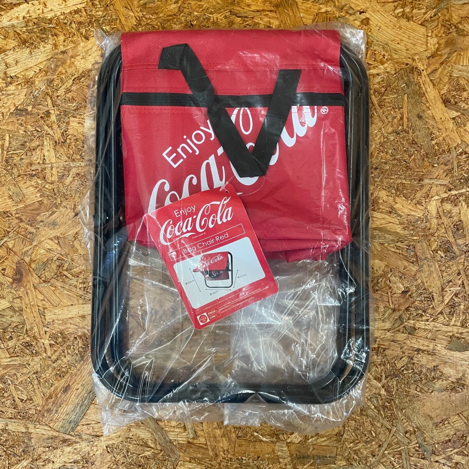 Coca-Cola アウトドアチェア 赤・バック Coca-Cola アウトドアチェア 赤・バック Coca-Cola アウトドア
