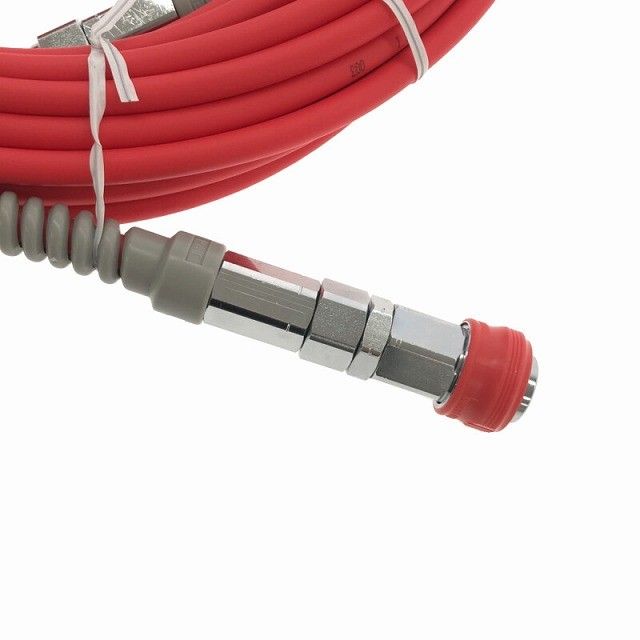 ♥品 makita マキタ 高圧スリック スリムホース A-51742 赤|レッド 内径4mm×外径8mm 15m エアホース117704 HRDEVELOPMENT_JP