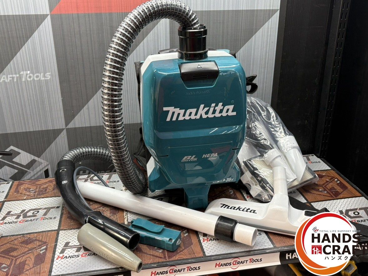 マキタ makita 充電式背負クリーナー 36V VC261D 中古