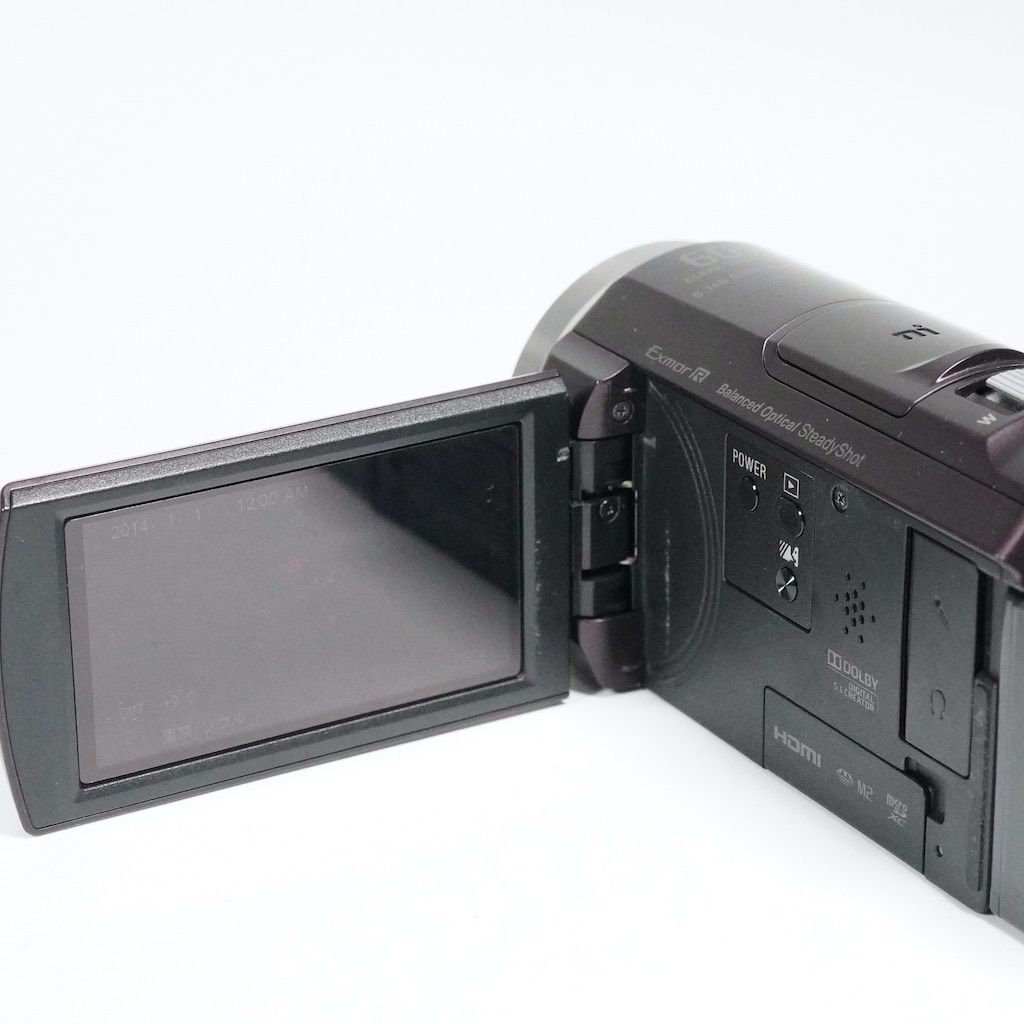 SONY ソニー HDR-CX535 ブラウン 動作OK 1週間保証 /1136 - メルカリ
