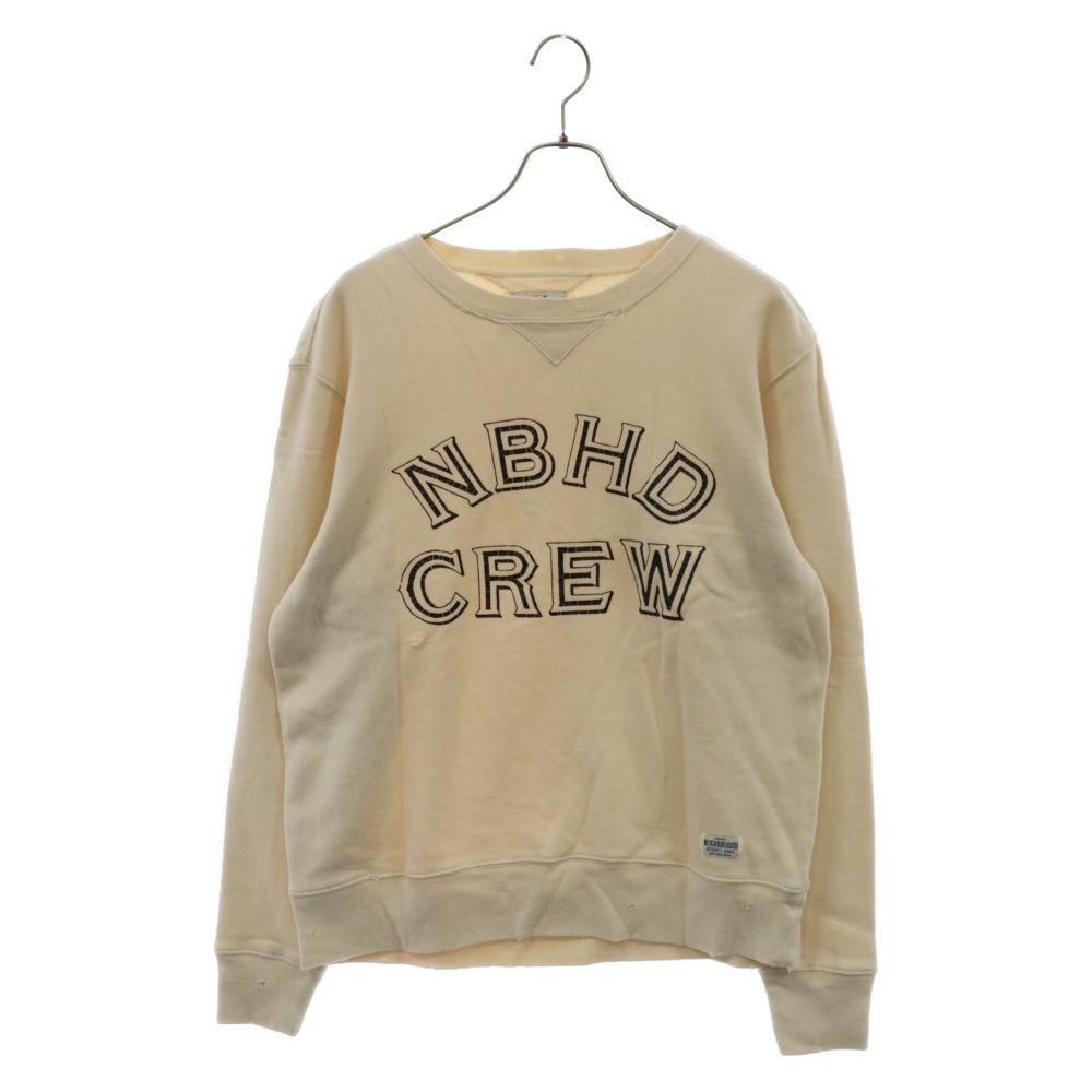 NEIGHBORHOOD (ネイバーフッド) 14AW ダメージ 加工 クルーネック 