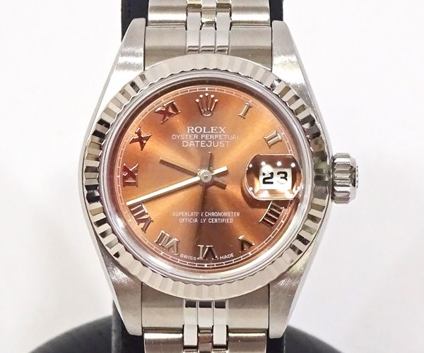 質コニシ】【ROLEX/ロレックス】デイトジャスト 79174 ブラウン