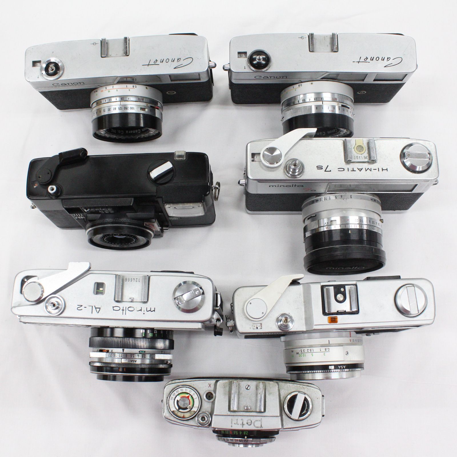 ジャンク　カメラ　まとめ　レンジファインダー　3 □ジャンクまとめ レンジファインダーカメラ 現状品 - メルカリ