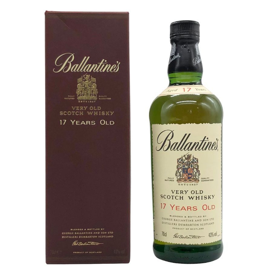【未開栓】　バランタイン 17年 ベリーオールド バランタイン Ballantines 17年 ベリーオールド 旧ラベル