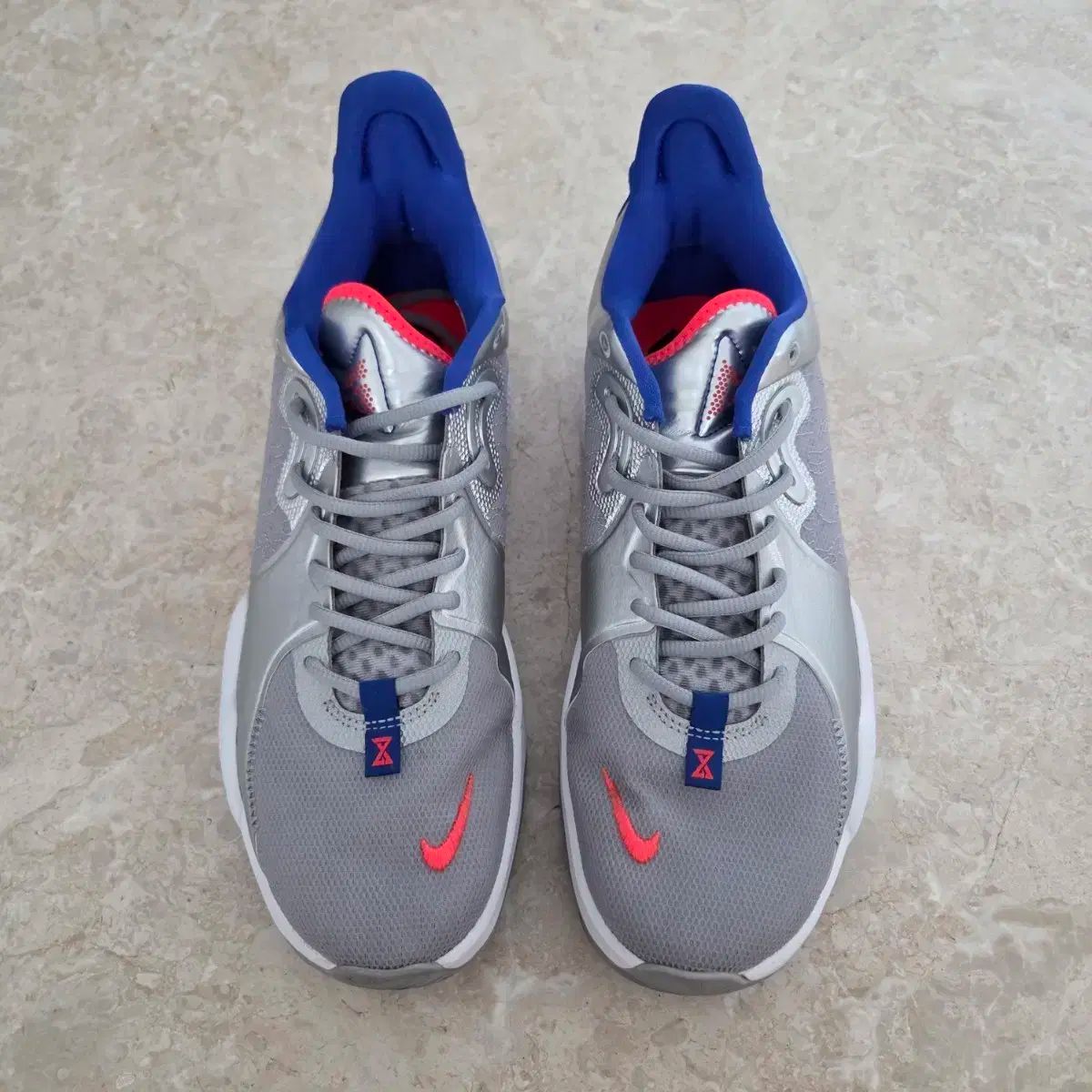 NIKE ナイキ PG 5 メタリックシルバー