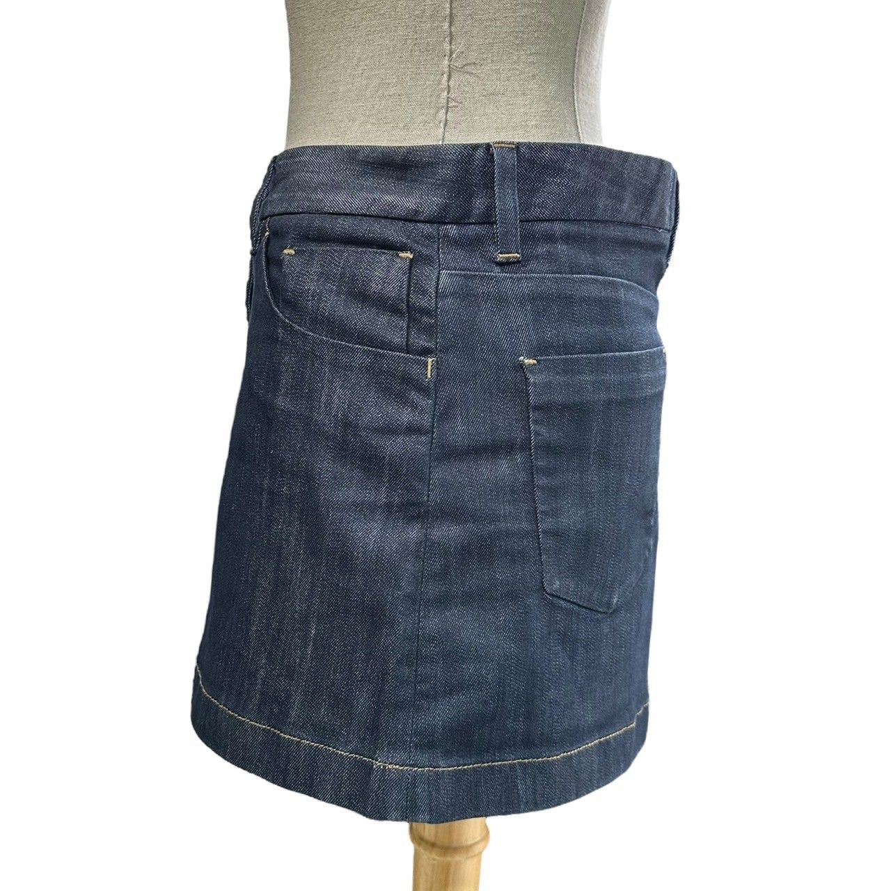 DOLCE&GABBANA(ドルチェ&ガッバーナドルガバ) Back Plate Denim Mini