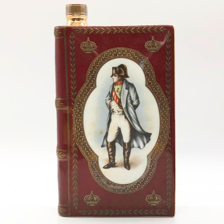 ◆注目! カミュ ブック ナポレオン 赤陶器 700ml 40% 箱 替え栓 コニャック ◇注目! カミュ ナポレオン ブック型 赤陶器 700ml 度数記載なし