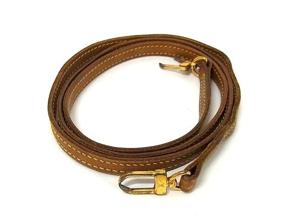 ルイヴィトン バッグショルダーストラップ ブラウン 肩掛けストラップ 斜め掛け LOUIS VUITTON ルイヴィトン モノグラム バッグ用 ショルダー