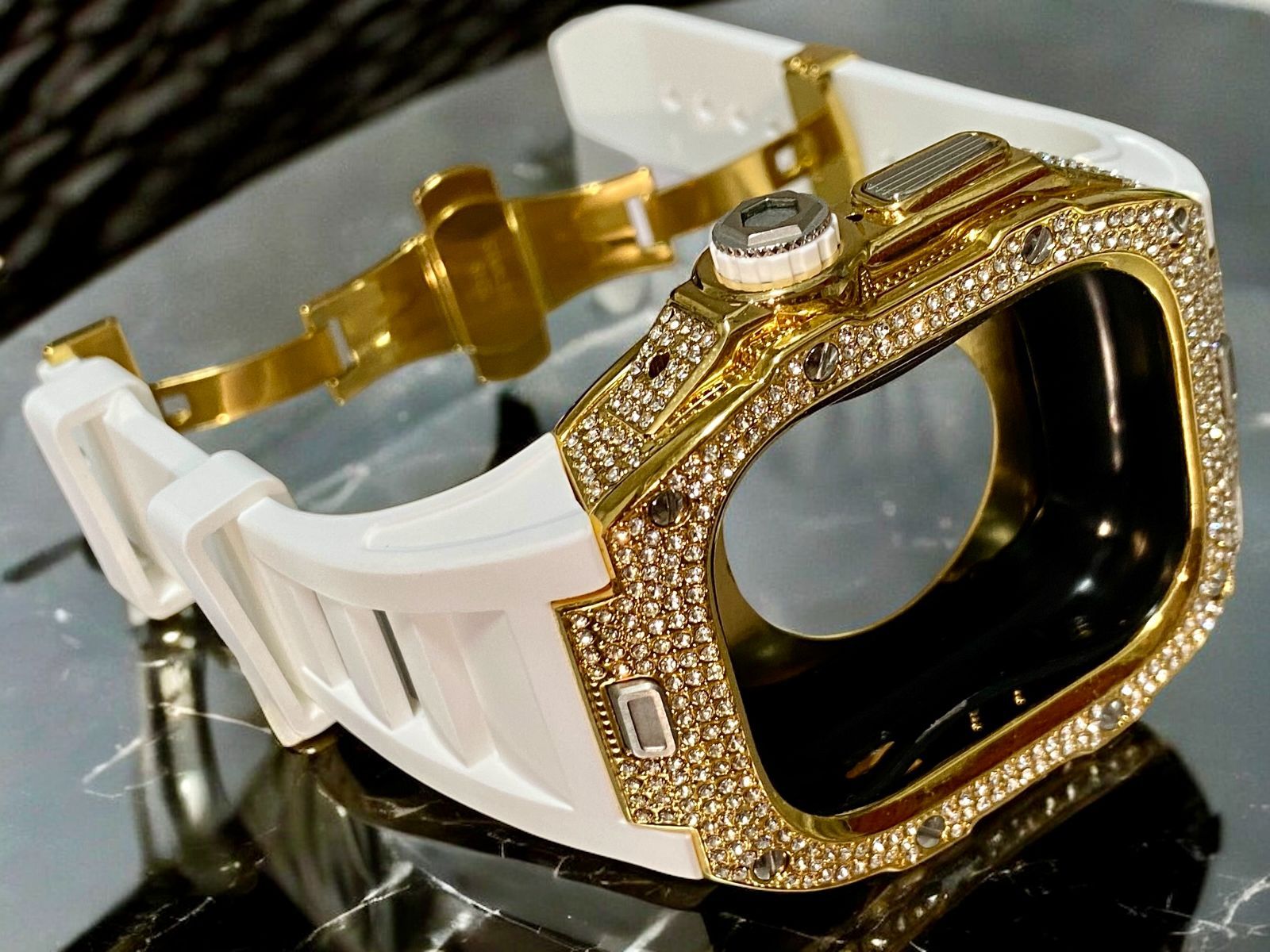 ブレゲ】メンズサイズ アリゲーターレザーベルト(かん幅18㎜) 革