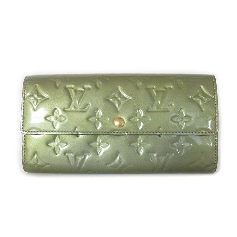 ルイヴィトン LOUIS VUITTON モノグラム ヴェルニ ポルトフォイユ サラ 
