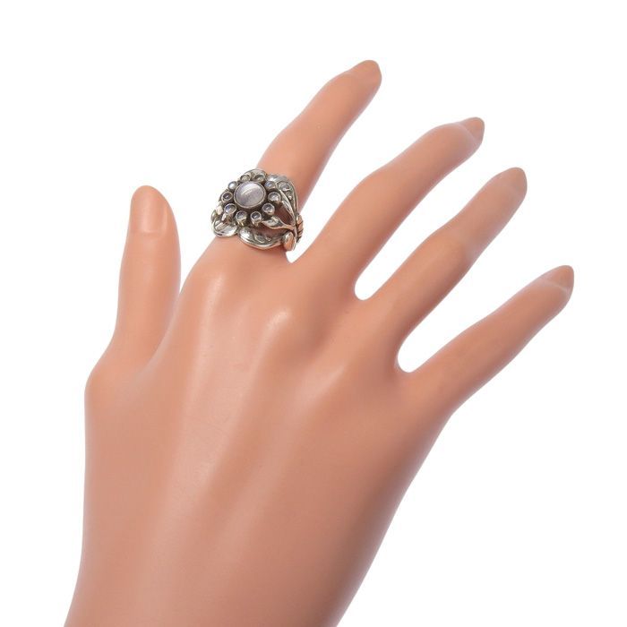 GEORG JENSEN ジョージジェンセン ムーンライト ブロッサム ブルー