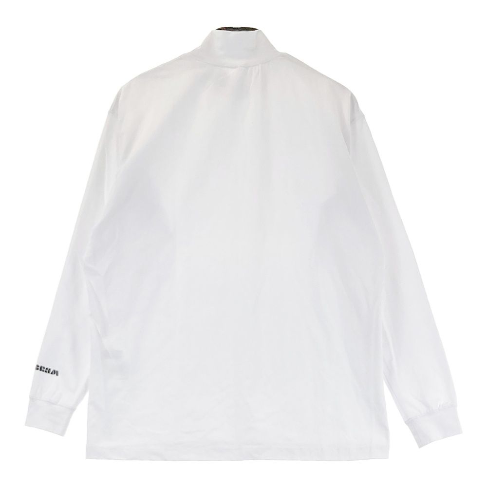 サイズ：M TANGRAM　タングラム  ハイネック 長袖Tシャツ  ホワイト系 [240101487117] ゴルフウェア メンズ ストスト サイズ：M TANGRAM タングラム ハイネック 長袖Tシャツ ホワイト