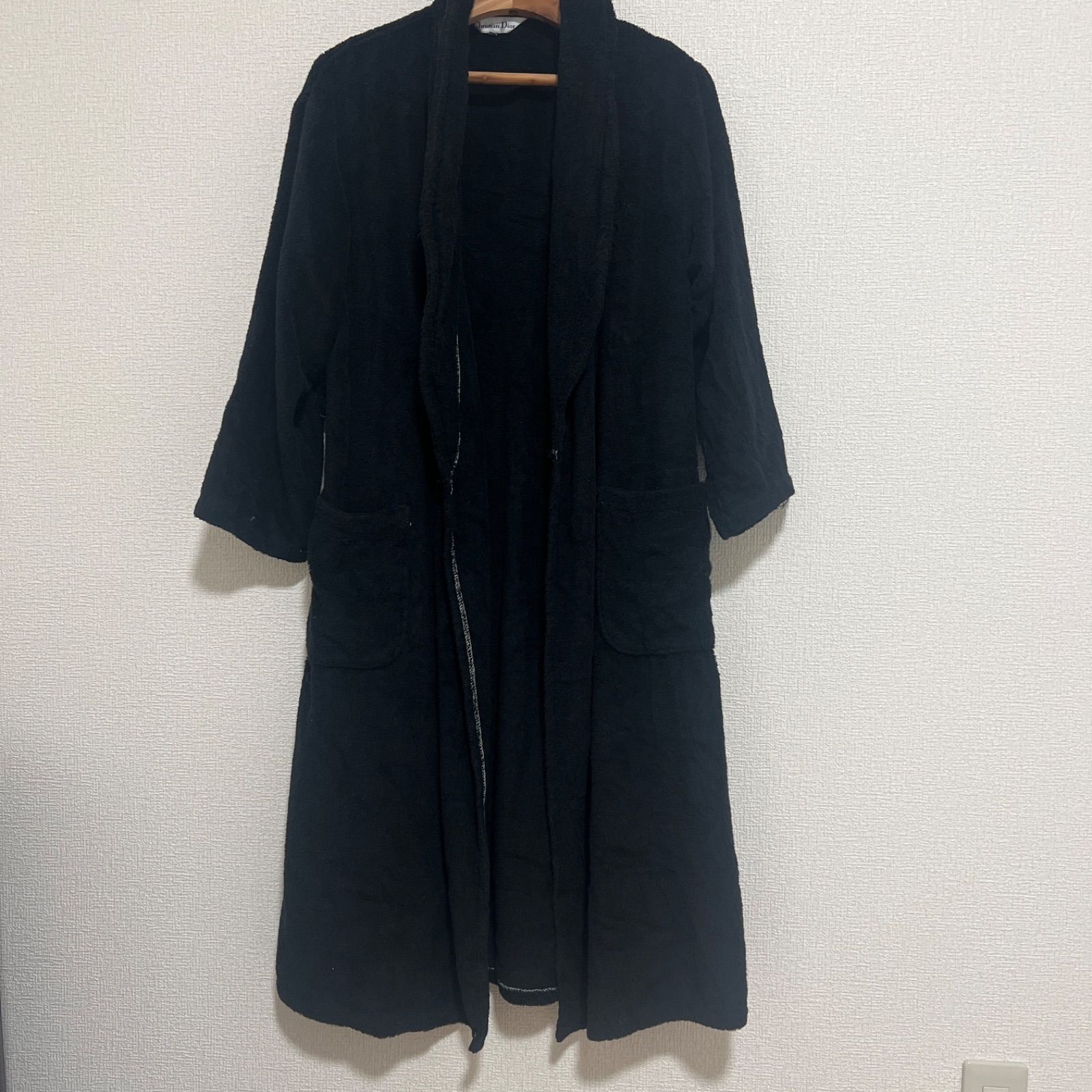 Dior 　ガウンコート/バスローブ　L Christian Dior - 極美品 クリスチャンディオール Christian Dior