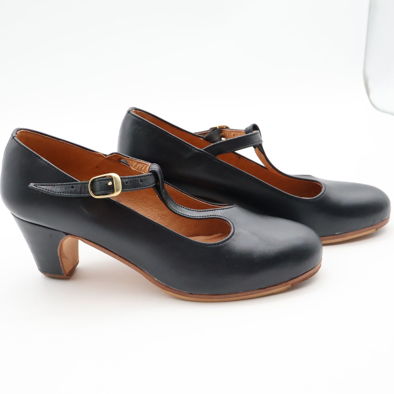 フラメンコシューズ スウェード赤 24cm フラメンコシューズ、CORAL