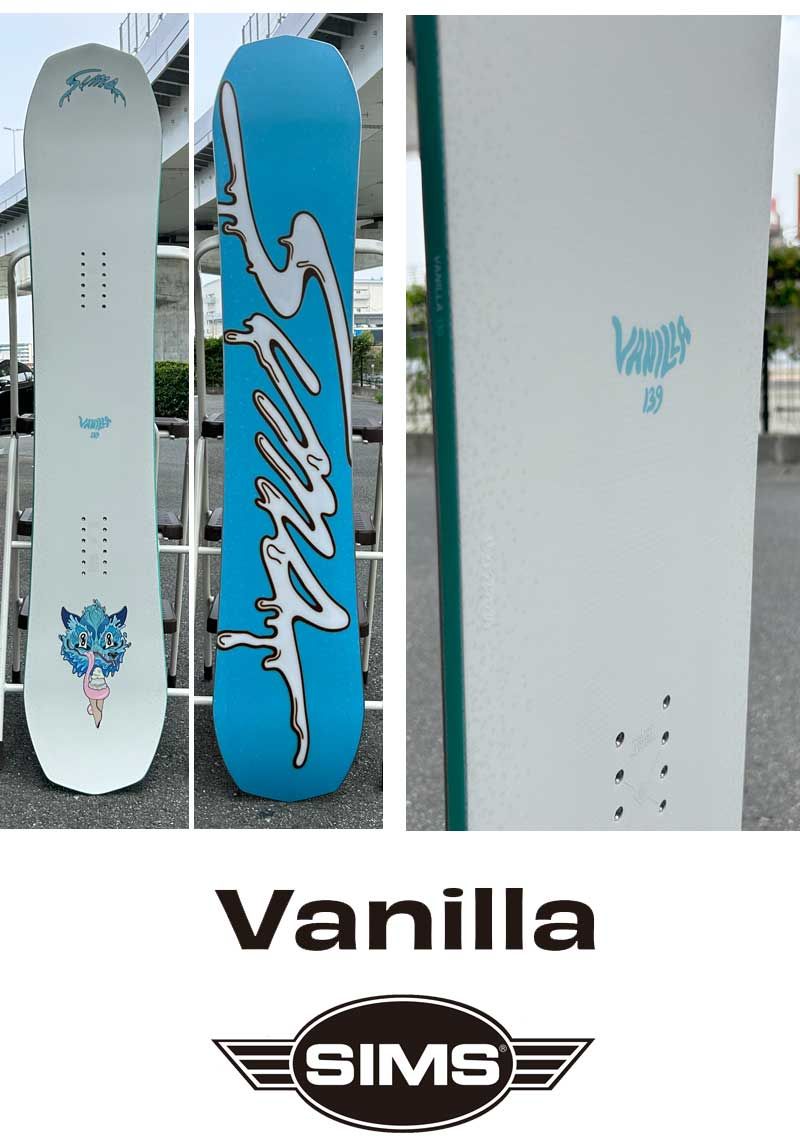 23-24 SIMS / シムス VANILLA バニラ レディース スノーボード