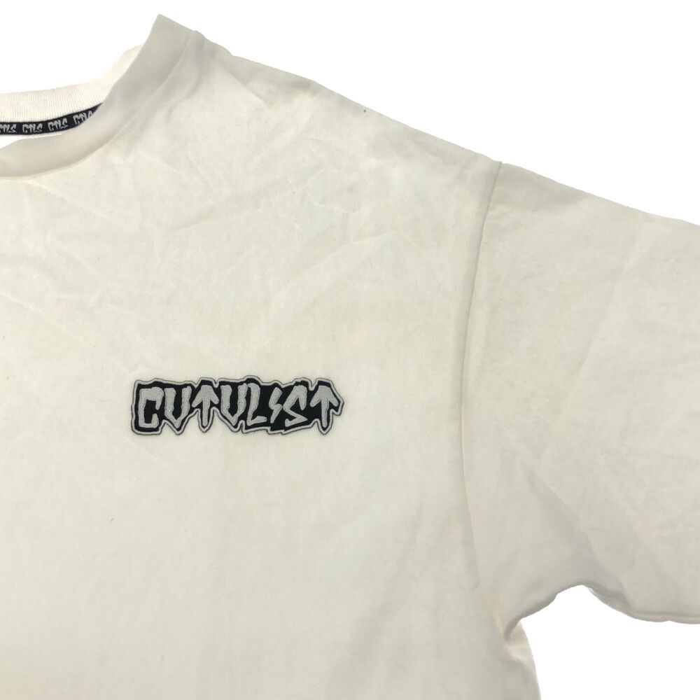 cvtvlist (カタリスト) フロントロゴ刺繍 コットン半袖Tシャツ