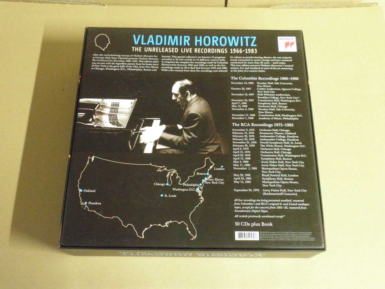 CD】Vladimir Horowitz - The Unreleased Live Recordings 1966-1983