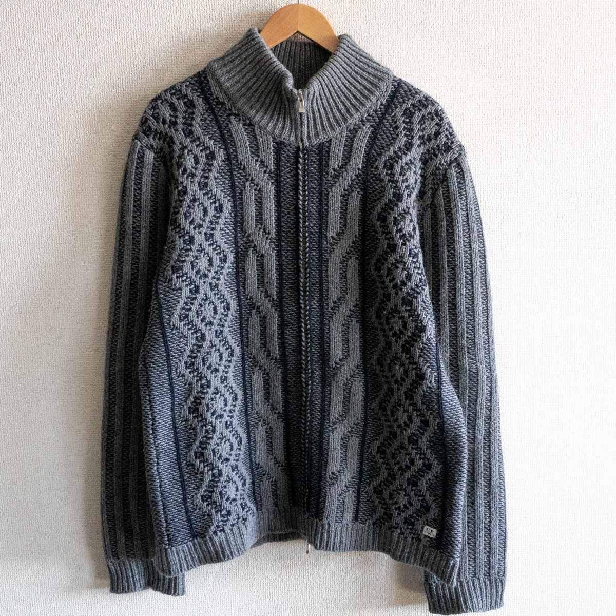 【美品】C.P.COMPANY【ドライバーズニット】54 セーター シーピーカンパニー 25010106
