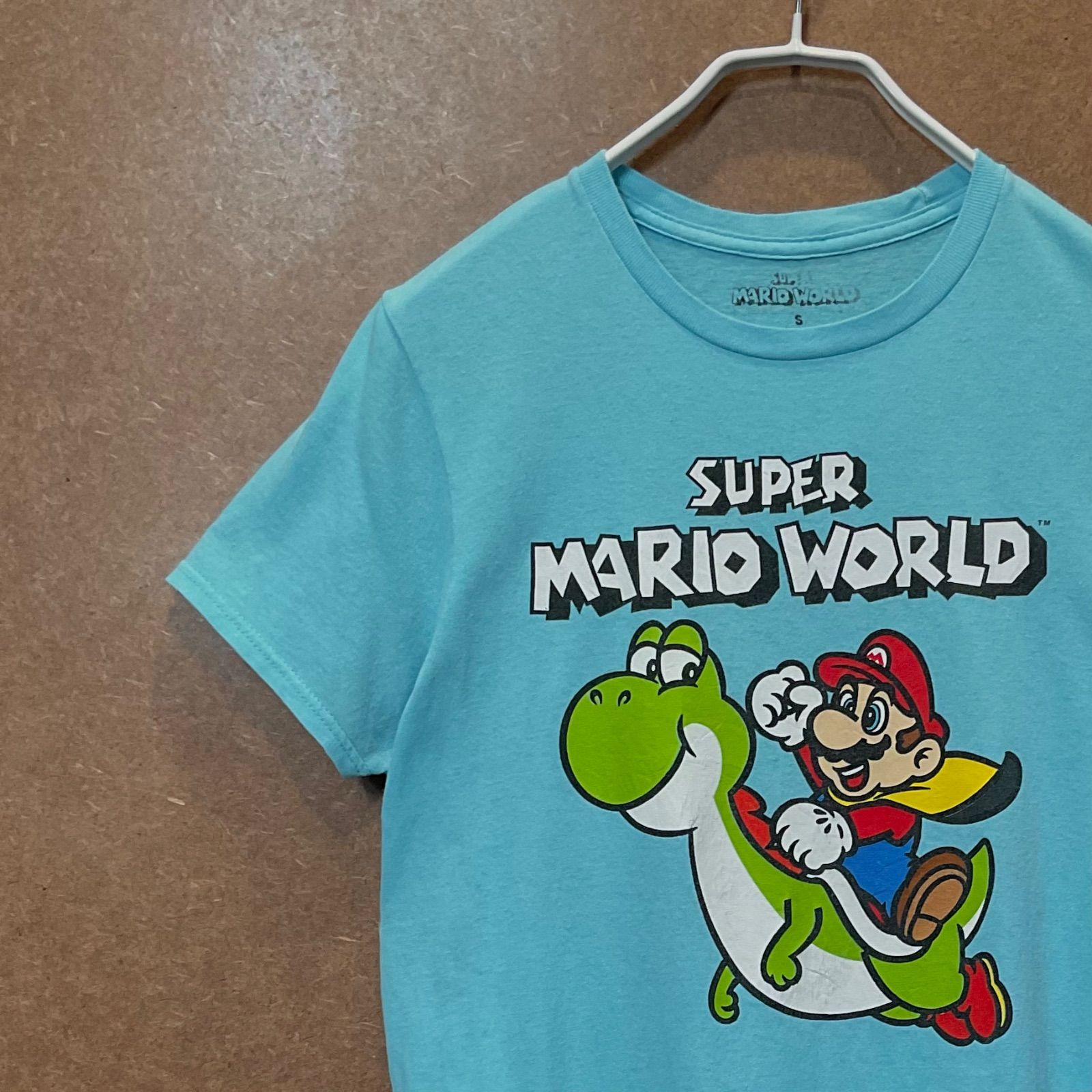 US古着 スーパーマリオワールド マリオ ヨッシー スーパーファミコン 
