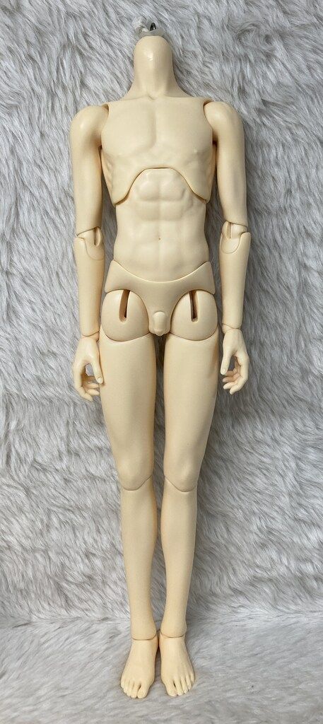ボークス SD17男の子 ボディのみ 新膝 ノーマル肌 - メルカリ