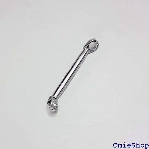 ハリケーン HURRICANE ハンドルブレース φ1インチハンドル用 太タイプ Sサイズ 258mm クロームメッキ HB0711 1448