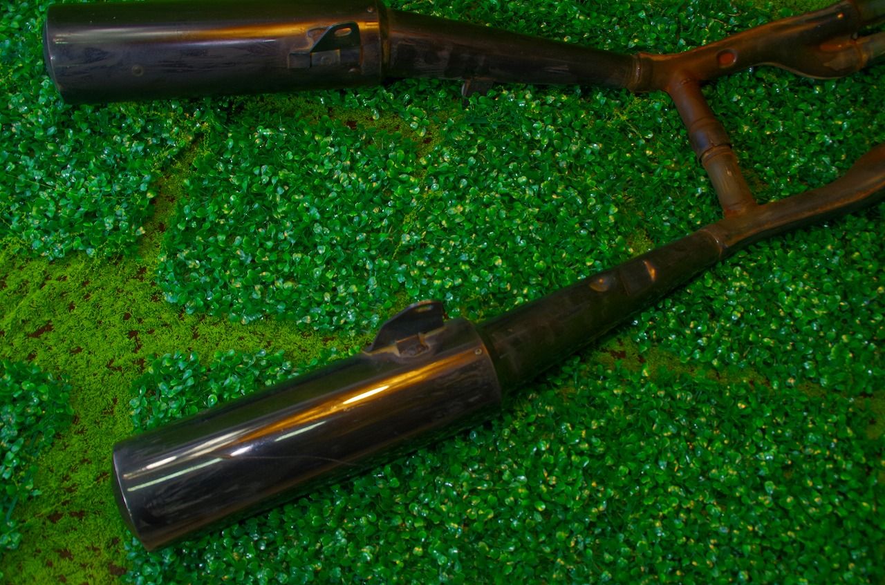 カワサキ ZX-10 純正 フルエキマフラー K177 ガリキズ有