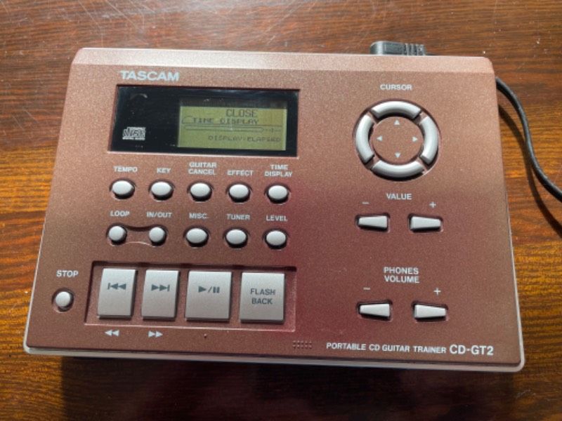TASCAM ポータブルCDギタートレーナー CD-GT2 少々難あり CD-GT2
